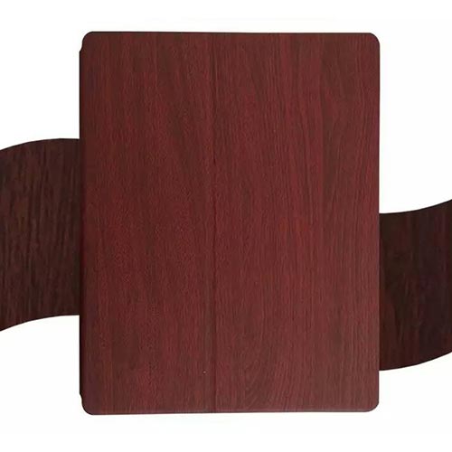 Wooden Leather Tablet Case - 06